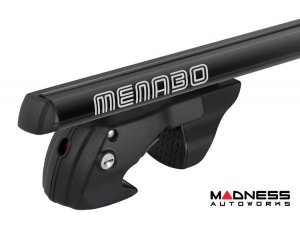 Jeep Renegade Roof Rack Cross Bars - for models w/ factory roof rails - Black (2015-2023)